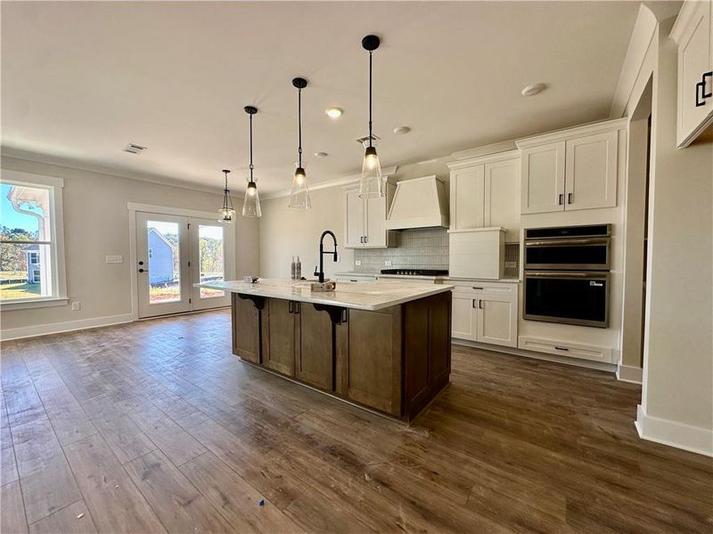 Furnished interior view inside a new home in Twin Lakes, Hoschton (Image 9).