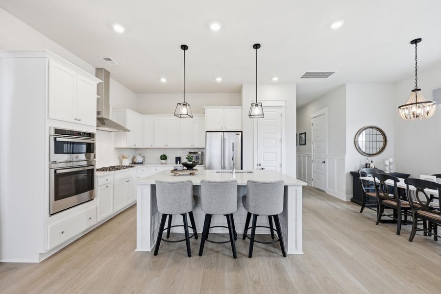 Furnished interior view inside a new home in Carnes Crossroads, Summerville (Image 8).
