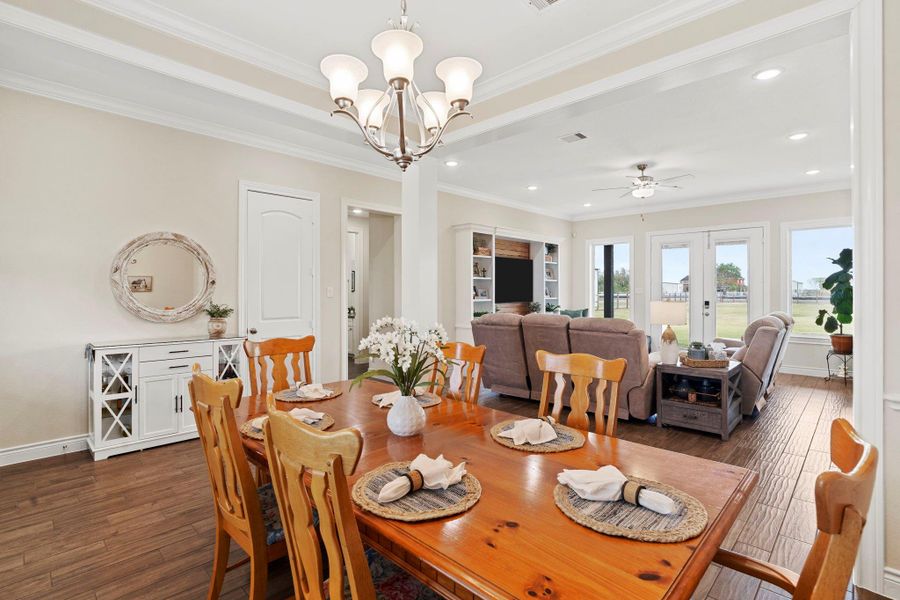 Furnished interior view inside a new home in , Needville (Image 14). Furnished interior view inside a new home in , Needville (Image 14).