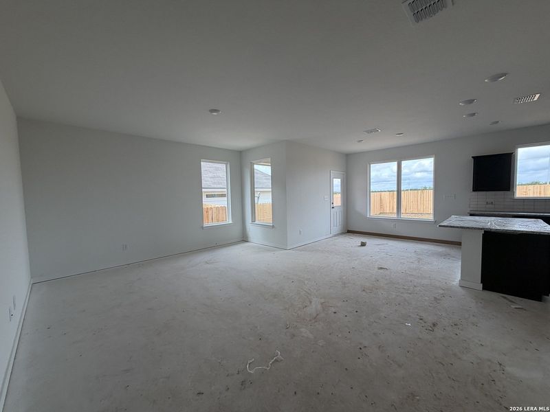 In-progress construction of a new home in Arroyo Ranch, Seguin, TX (Image 9).