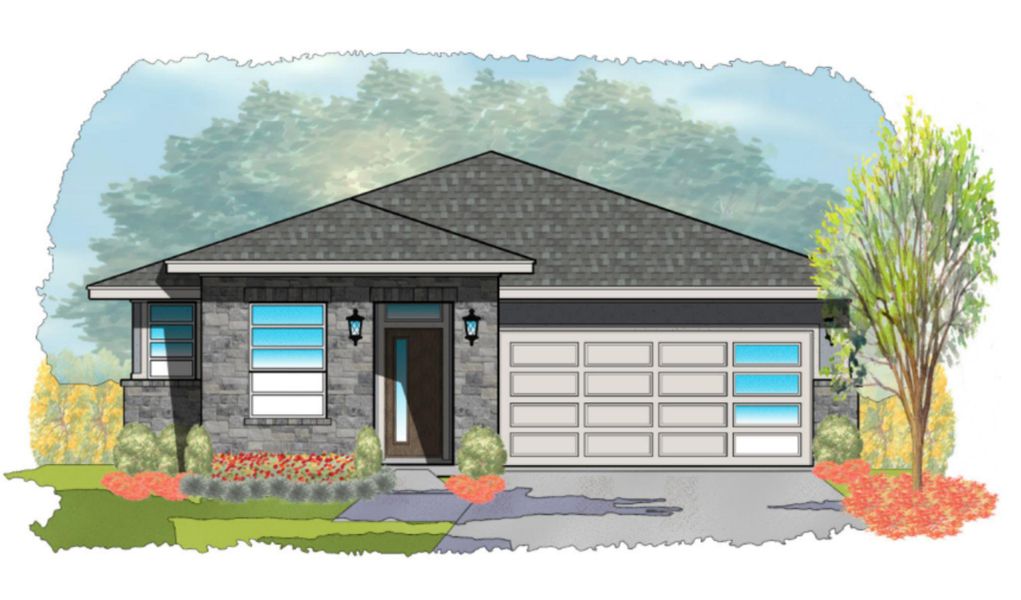 Representative exterior photo of a completed home built from the Salado by Steve Klein Custom Builder in TerraVista, Victoria, TX (Image 6).