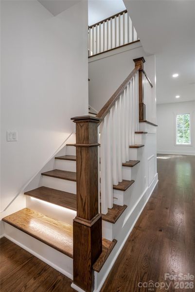Stairs to lower level