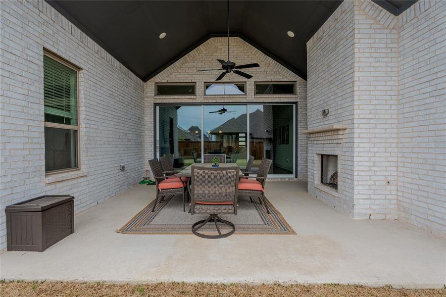 Exterior details and patio area of a home in , McKinney (Image 4).
