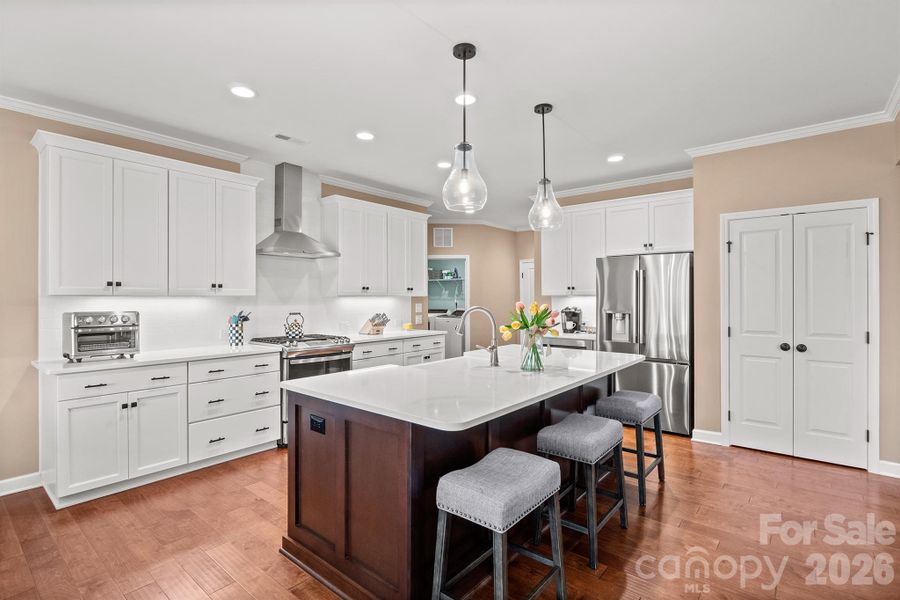 Furnished interior view inside a new home in , Concord (Image 33).