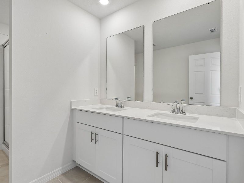 Furnished interior view inside a new home in Crosswinds - Signature Series, Haines City (Image 6).