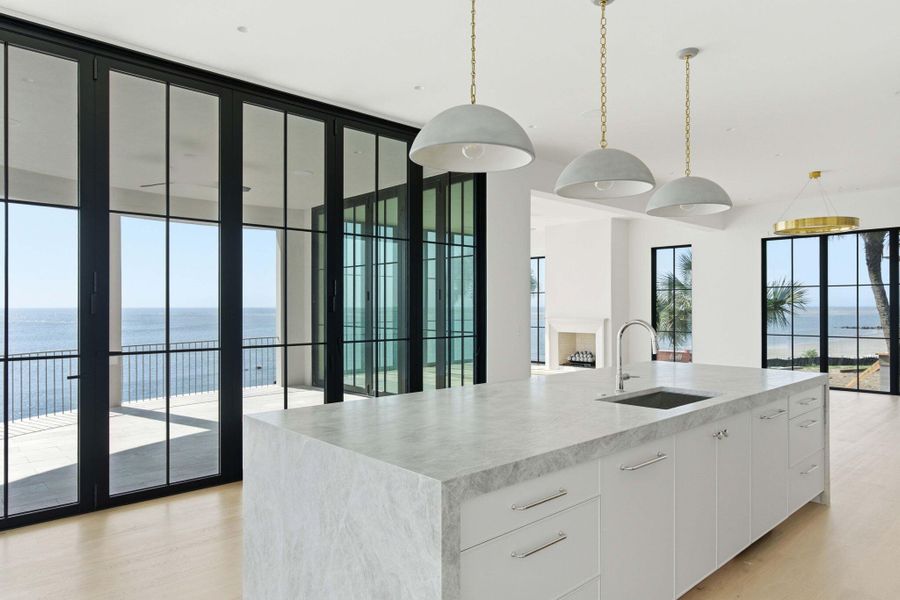 Furnished interior view inside a new home in , Sullivan's Island (Image 12).