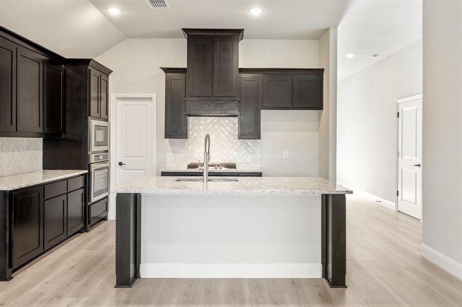 Furnished interior view inside a new home in Star Ranch Classic 50, Godley (Image 10).