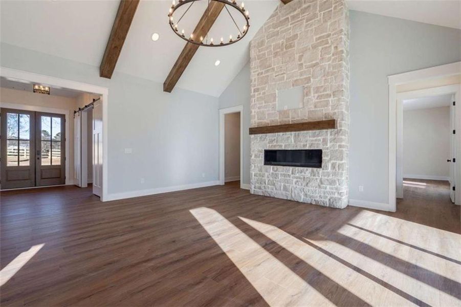 Spacious, unfurnished interior of a new home in , Monroe (Image 25).