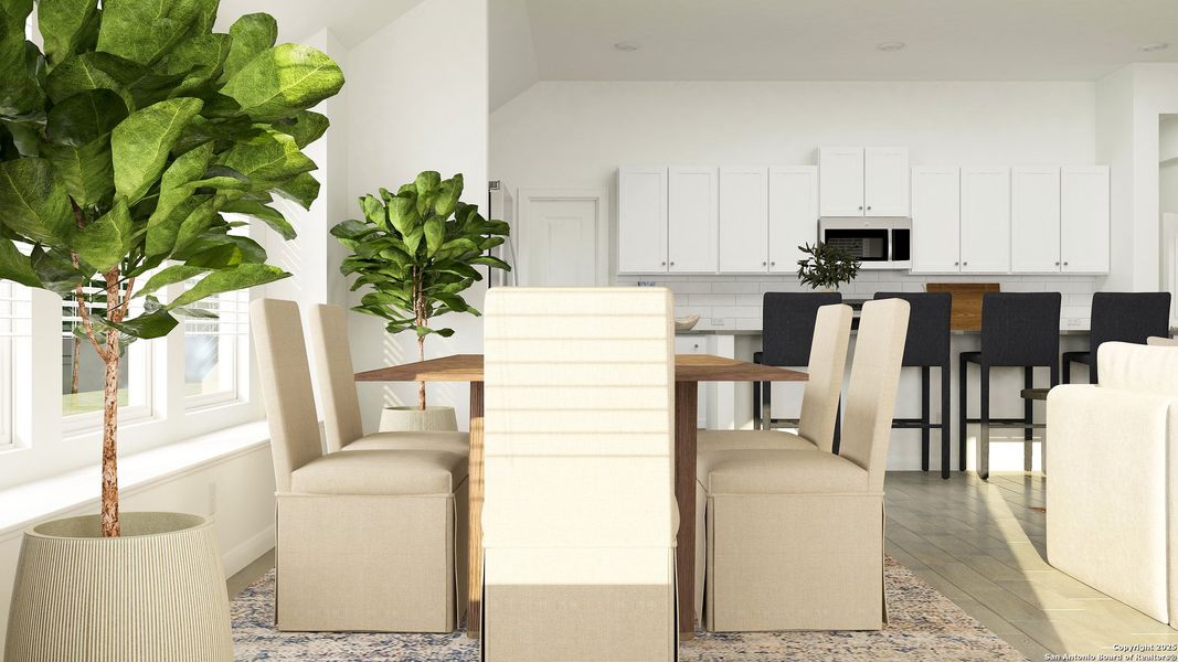 Furnished interior view inside a new home in Navarro Ranch: Brookstone II and Woodbridge Collection, Seguin (Image 17). Furnished interior view inside a new home in Navarro Ranch: Brookstone II and Woodbridge Collection, Seguin (Image 17).