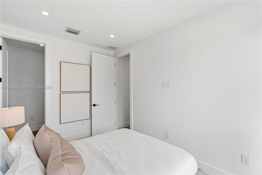 Furnished interior view inside a new home in , Miami (Image 45). Furnished interior view inside a new home in , Miami (Image 45).