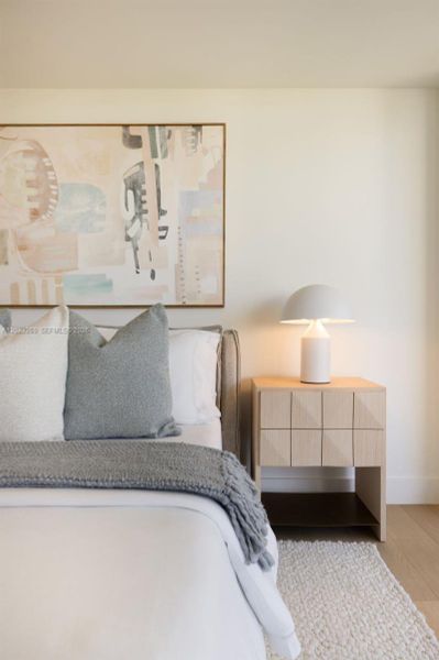 Furnished interior view inside a new home in , Bay Harbor Islands (Image 39).