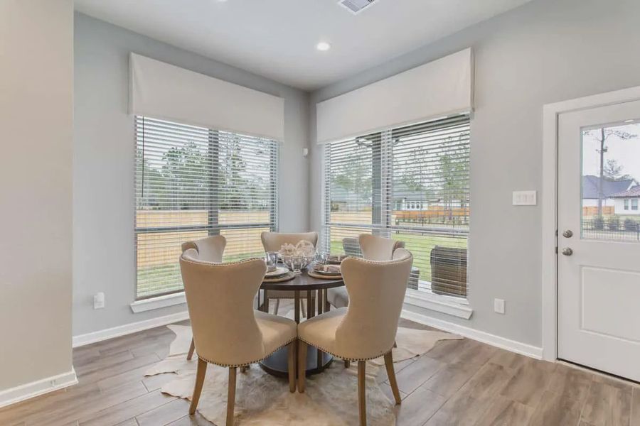 Representative furnished interior of a home built from the Adele by Chesmar Homes in Confluence, Marion (Image 7). Representative furnished interior of a home built from the Adele by Chesmar Homes in Confluence, Marion (Image 7).
