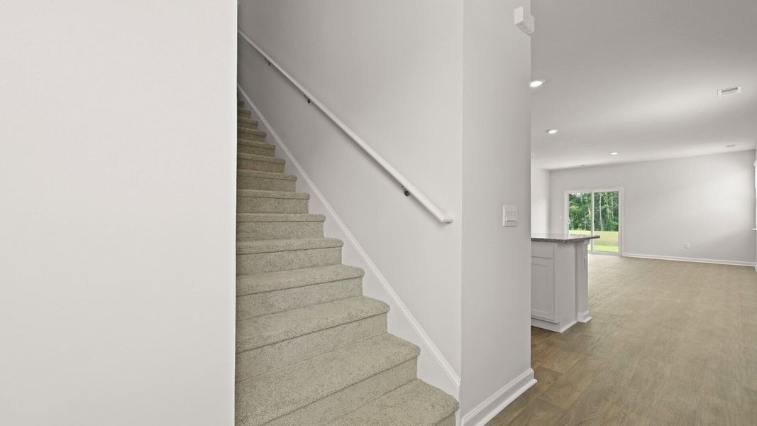 Spacious, unfurnished interior of a new home in Carolina Groves, Moncks Corner (Image 18). Spacious, unfurnished interior of a new home in Carolina Groves, Moncks Corner (Image 18).