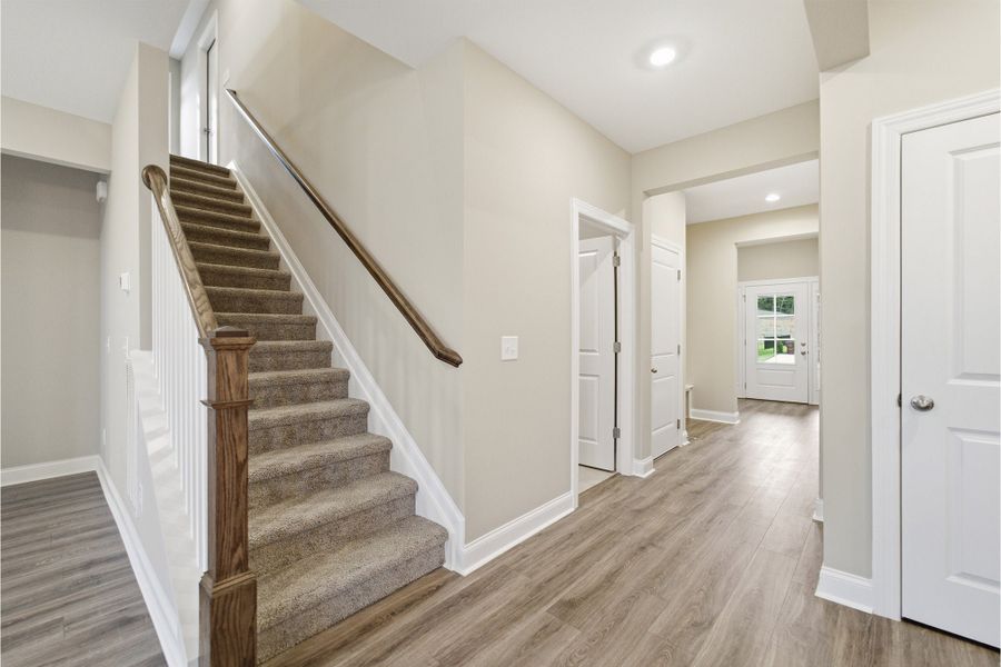 Spacious, unfurnished interior of a new home in The Retreat at Norman Farm, Hendersonville (Image 22).