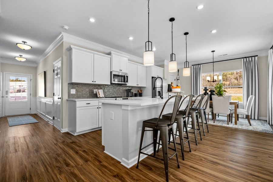 Furnished interior view inside a new home in Cantigny Park, Clarksville (Image 4).