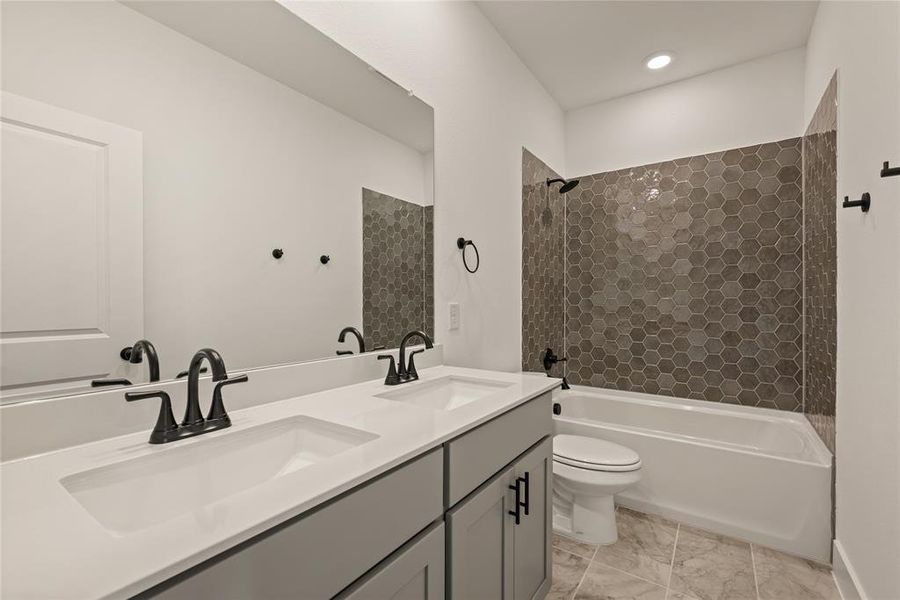 Furnished interior view inside a new home in Talia, Mesquite (Image 11).