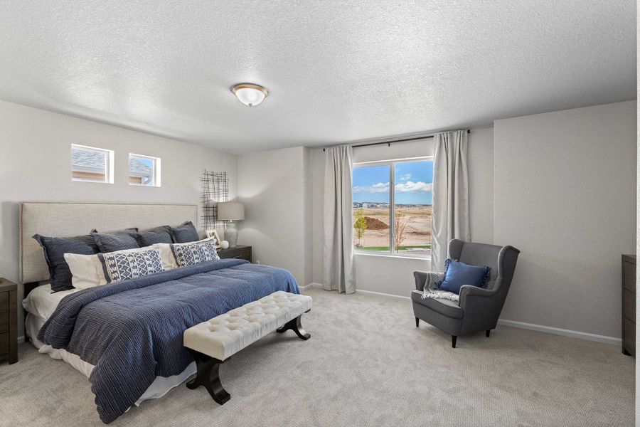 Furnished interior view inside a new home in Green Valley Ranch, Aurora (Image 12).