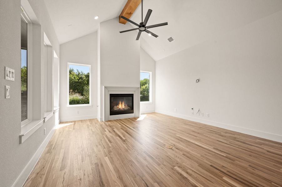 Spacious, unfurnished interior of a new home in Parks of Aledo, Aledo (Image 33).