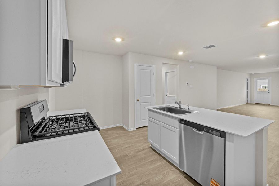 Furnished interior view inside a new home in Sunset Oaks, Maxwell (Image 4).