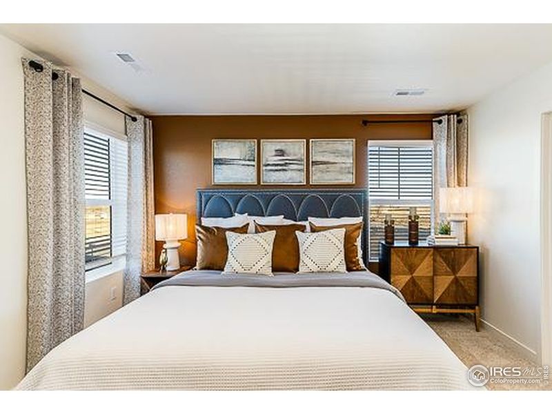 Furnished interior view inside a new home in Prairie Song, Windsor (Image 11).