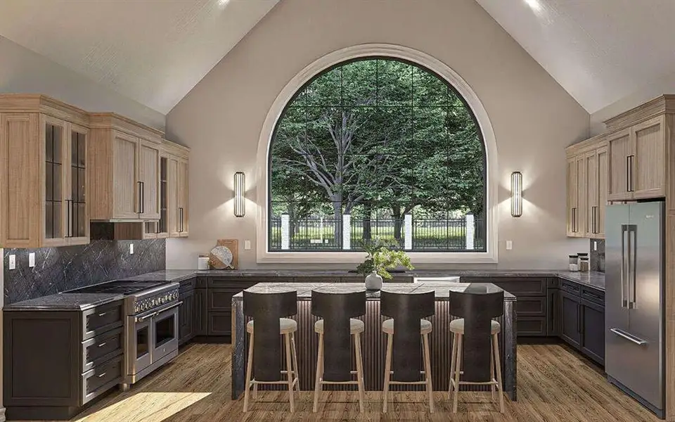 Furnished interior view inside a new home in , Waxahachie (Image 4).