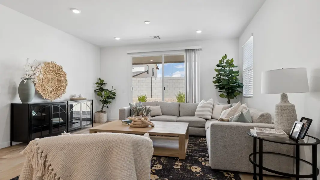 Furnished interior view inside a new home in Westpark, Buckeye (Image 12).