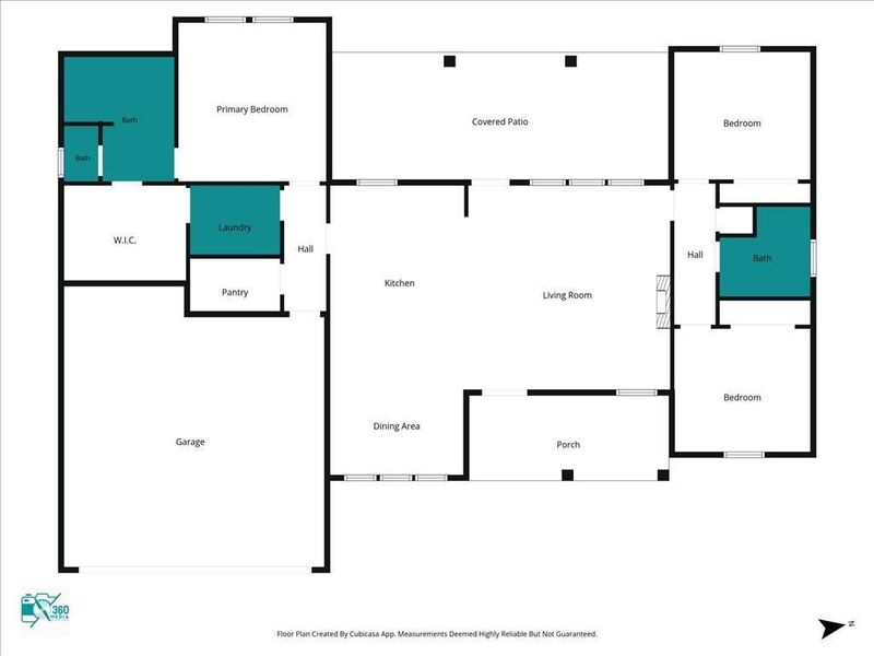 2D floor plan layout of this home in , Lufkin, TX (Image 5).