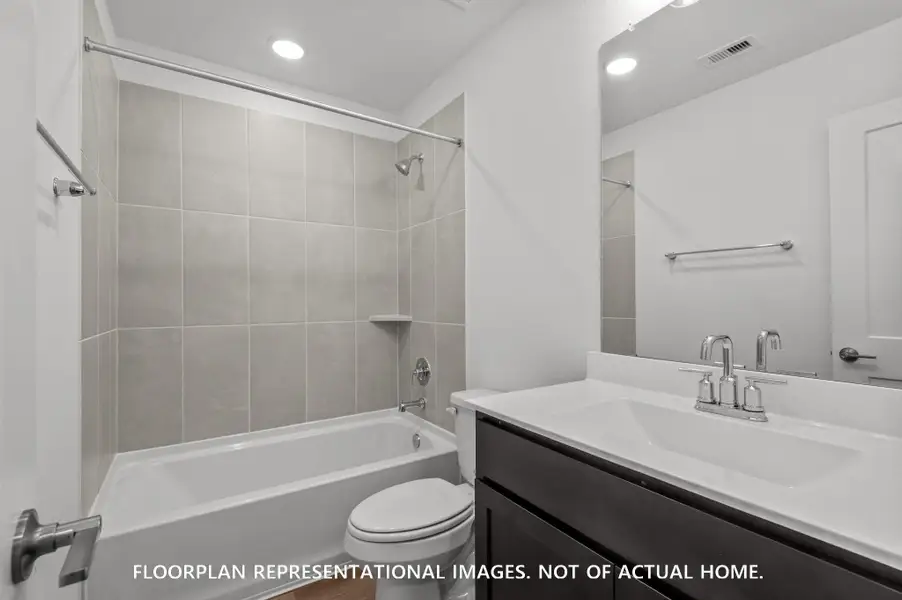 Furnished interior view inside a new home in Indian Springs, Crosby (Image 6).