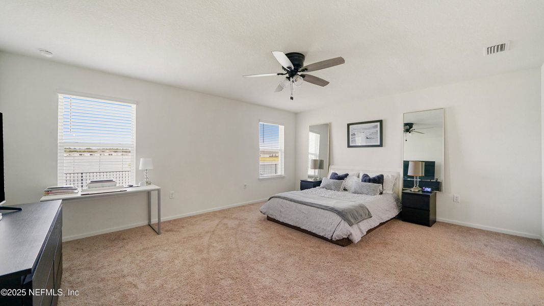 Furnished interior view inside a new home in , Jacksonville (Image 5). Furnished interior view inside a new home in , Jacksonville (Image 5).