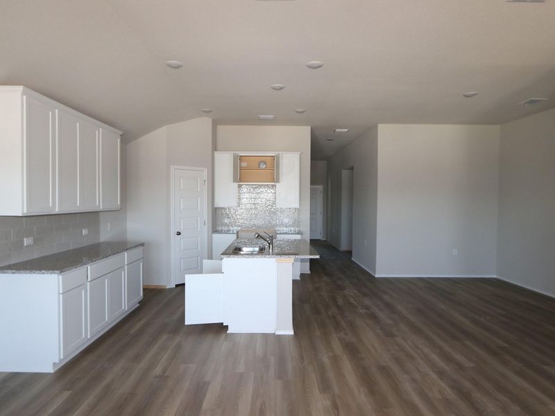 Furnished interior view inside a new home in Marble Creek Crossing, Austin (Image 6). Furnished interior view inside a new home in Marble Creek Crossing, Austin (Image 6).