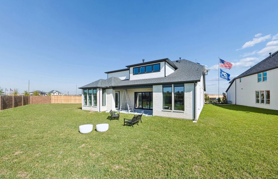 Representative exterior details of a home built from the Ferris by Pulte Homes in Ryehill, Rosenberg (Image 3).