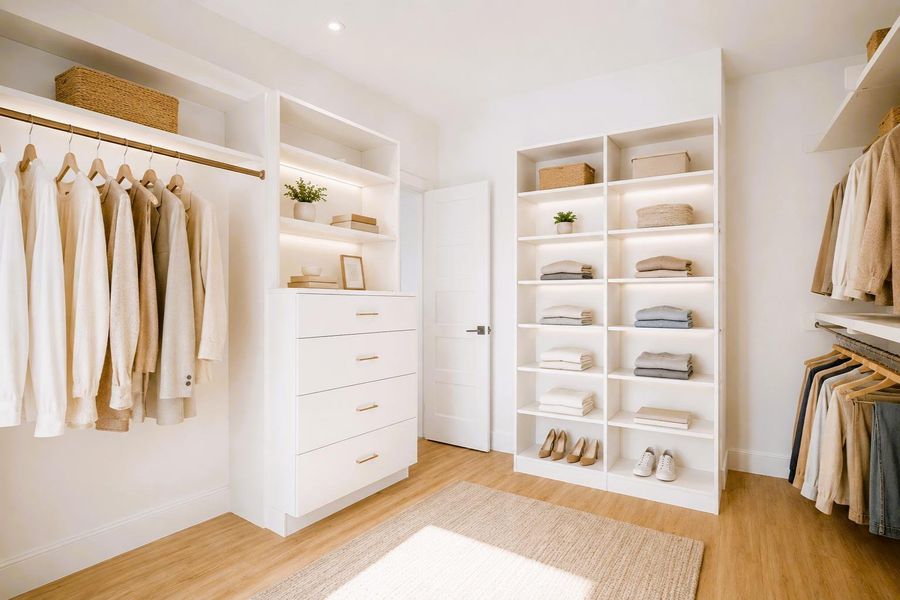 Furnished interior view inside a new home in , Houston (Image 12).