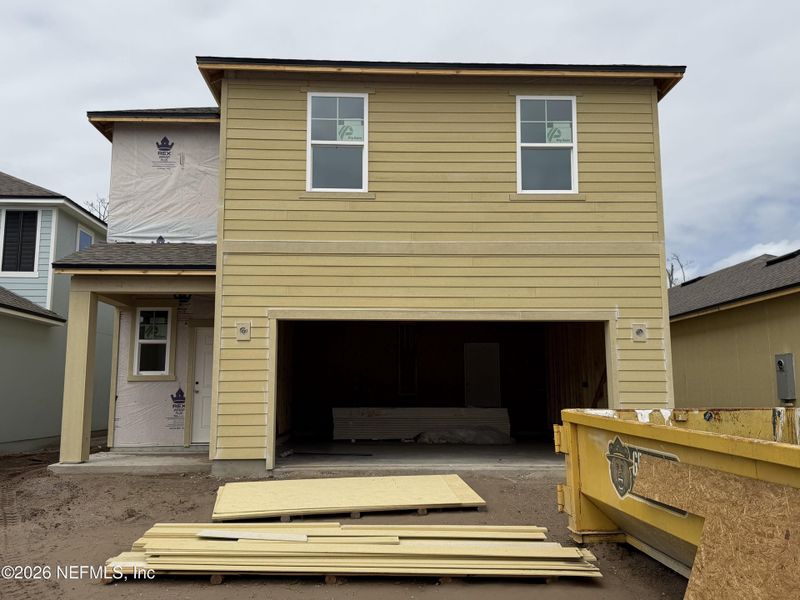 In-progress construction of a new home in The Landings at Pecan Park, Jacksonville, FL (Image 24).