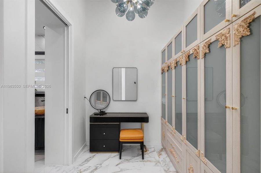 Furnished interior view inside a new home in , Biscayne Park (Image 66).