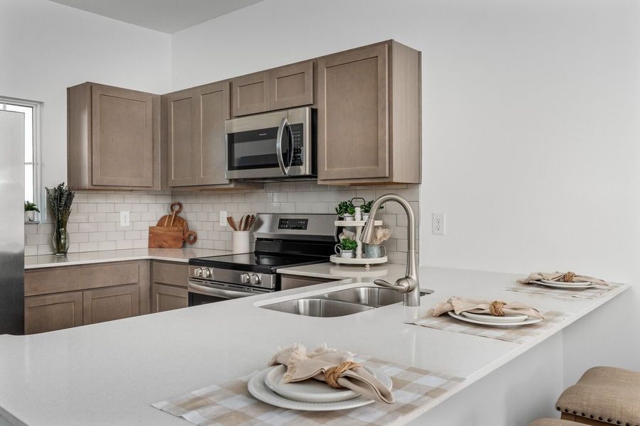 Furnished interior view inside a new home in The Towns at Red River, Gallatin (Image 10). Furnished interior view inside a new home in The Towns at Red River, Gallatin (Image 10).