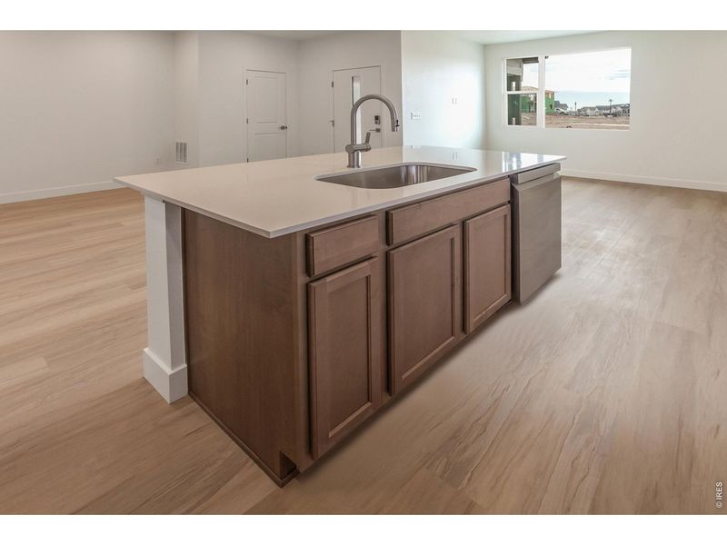 Close-up of interior finishes inside a home in , Timnath (Image 13).