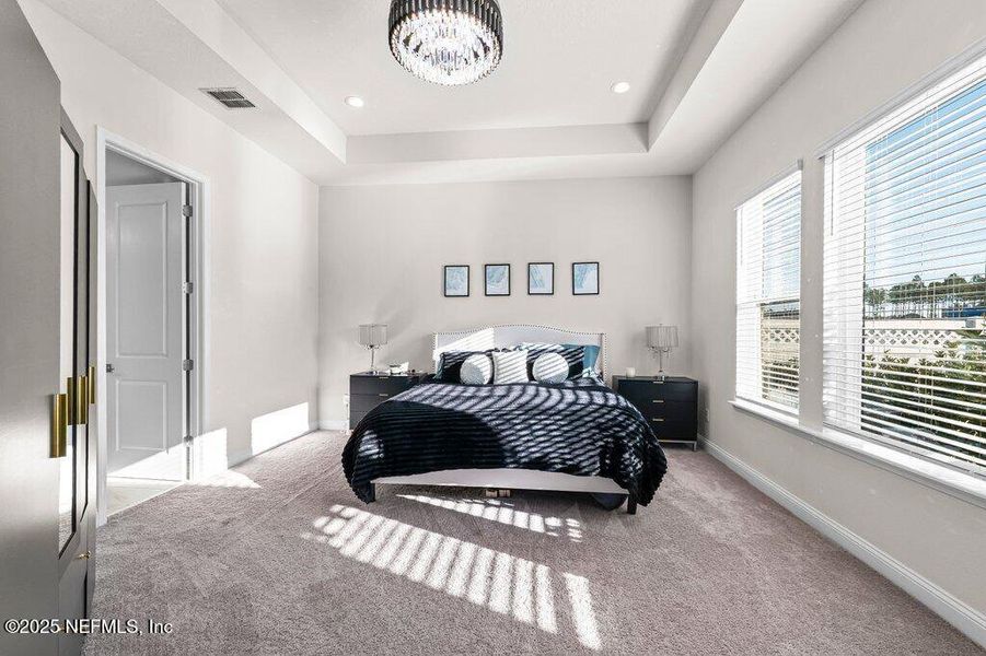 Furnished interior view inside a new home in Courtney Chase, St. Augustine (Image 32).