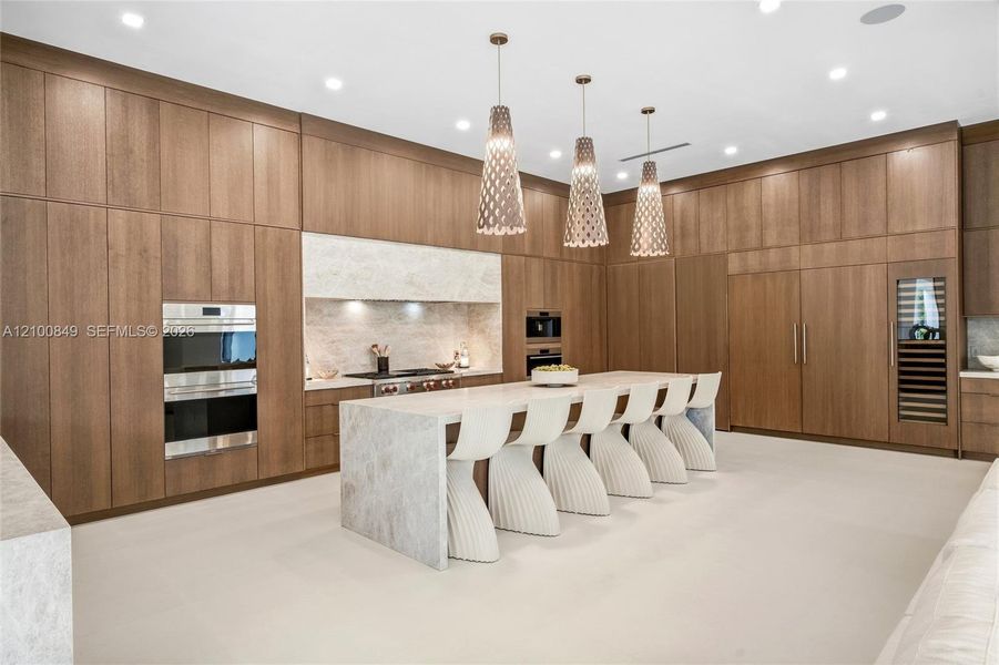 Furnished interior view inside a new home in , Palmetto Bay (Image 10).