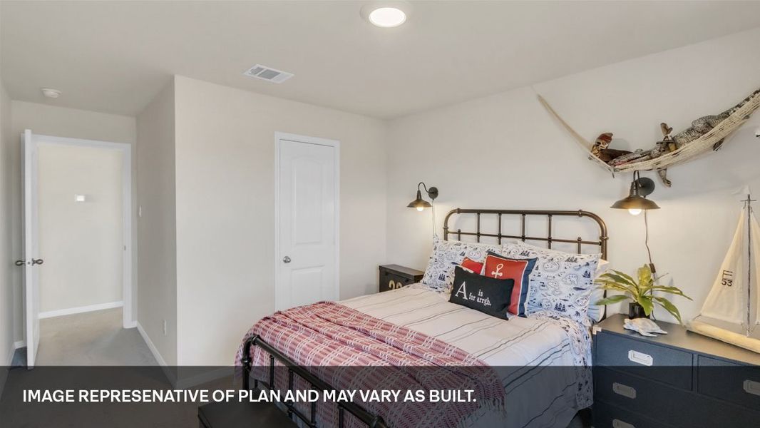 Furnished interior view inside a new home in Southgrove, Kyle (Image 29).