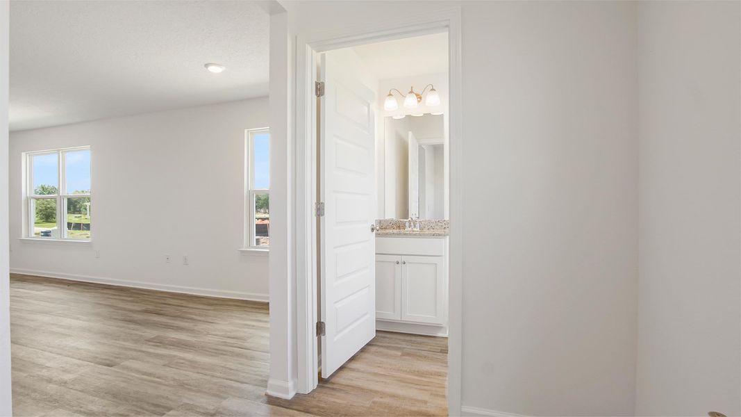 Representative unfurnished interior of a home built from the Inzer by D.R. Horton in Owl's Head East, Freeport (Image 15). Representative unfurnished interior of a home built from the Inzer by D.R. Horton in Owl's Head East, Freeport (Image 15).