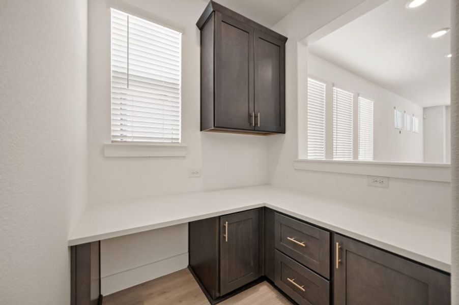 Furnished interior view inside a new home in Chelsea Commons, Allen (Image 8).
