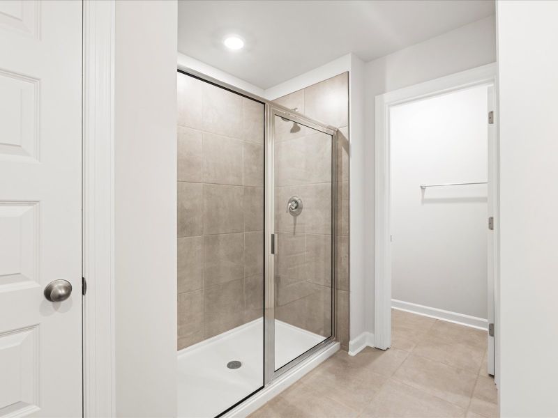 Furnished interior view inside a new home in Village at White Pine, Pendleton (Image 8).