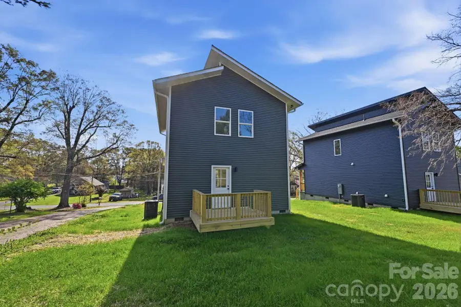 Exterior details and patio area of a home in , Albemarle (Image 2). Exterior details and patio area of a home in , Albemarle (Image 2).
