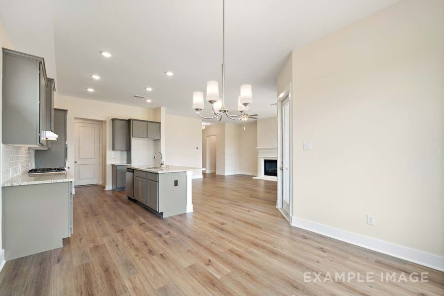 Representative unfurnished interior of a home built from the The Diana by Davidson Homes LLC in Lago Mar, Texas City (Image 21).