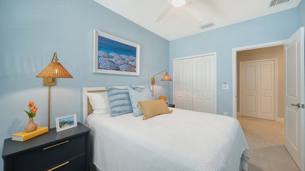 Representative furnished interior of a home built from the Avery by Neal Communities in SkySail, Naples (Image 9).