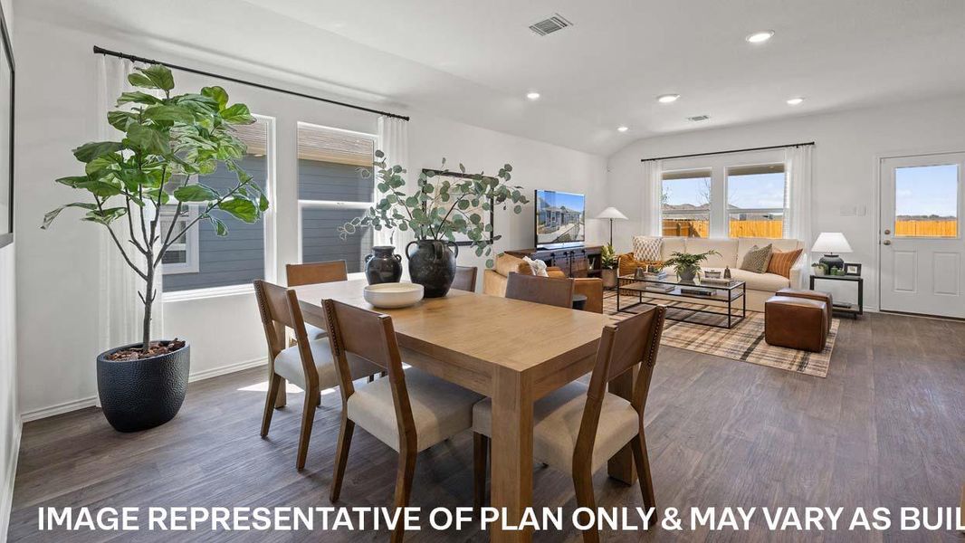 Furnished interior view inside a new home in Briarwood, Elgin (Image 21).