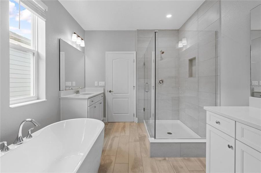 Furnished interior view inside a new home in Encore at Ovation, Winter Garden (Image 4).