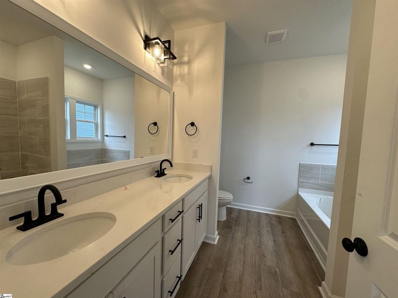 Furnished interior view inside a new home in Shiloh Trail, Wellford (Image 9).