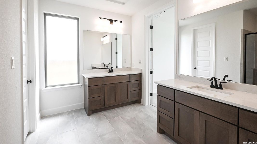 Furnished interior view inside a new home in Solms Landing, New Braunfels (Image 11).