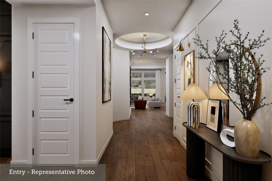 Furnished interior view inside a new home in Audubon – Ascent Collection, Magnolia (Image 6).
